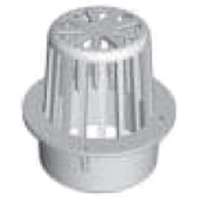 NDS 0443SDG Atrium Grate, 4 in, For Use With Corrugated Singlewall Pipe, Triplewall Pipe and Leach Pipe or PVC Pipe