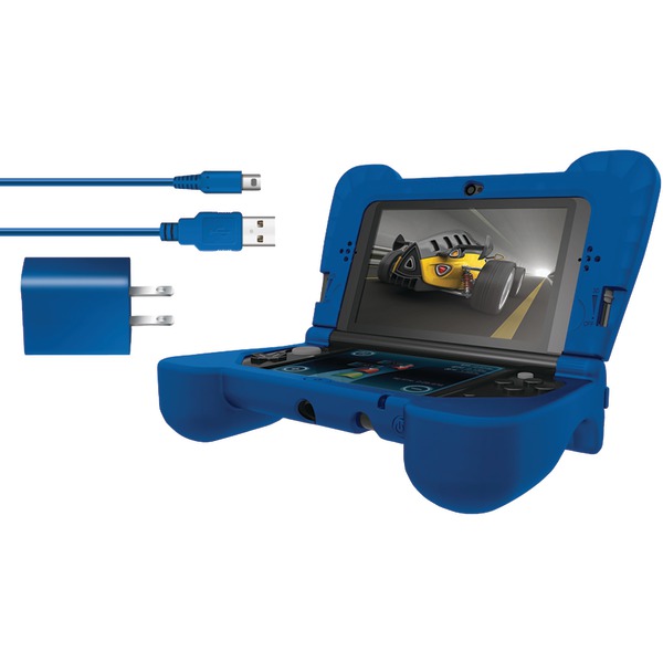 dreamGEAR DG3DSXL-2274 Nintendo 3DS XL Power Play Kit (Blue)