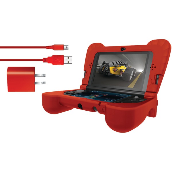 dreamGEAR DG3DSXL-2275 Nintendo 3DS XL Power Play Kit (Red)