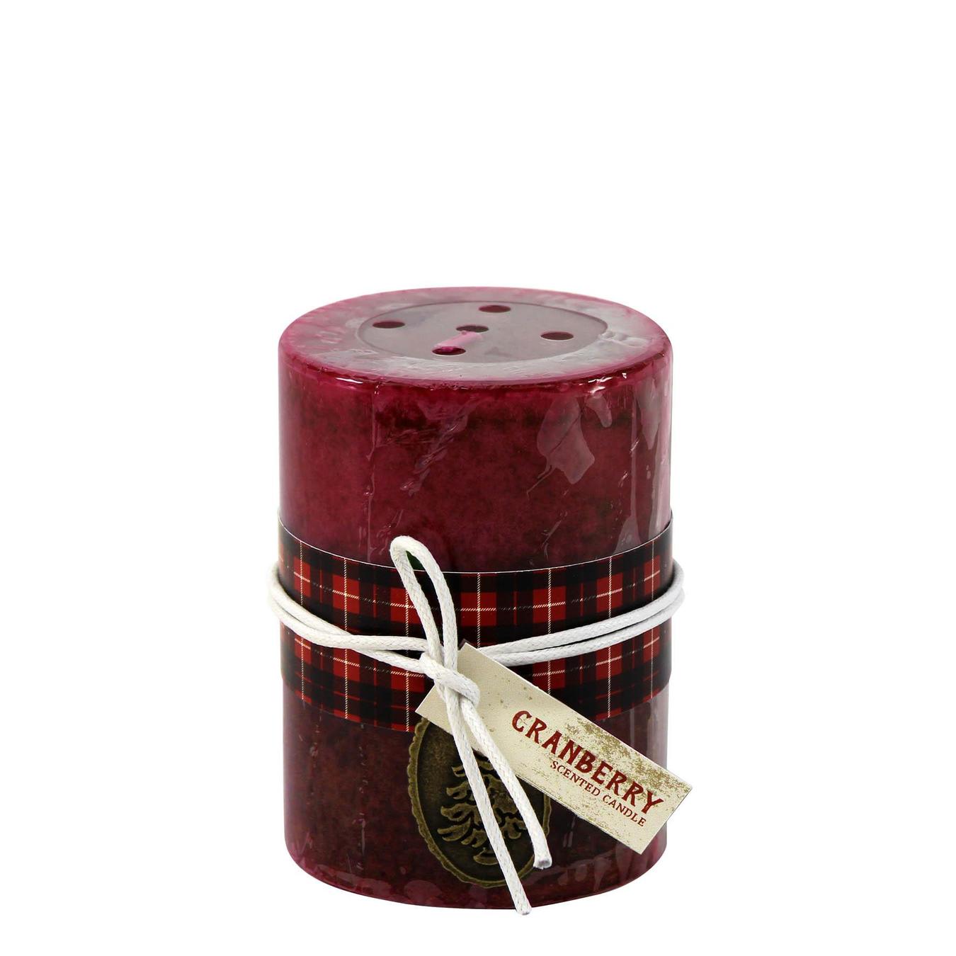 Holiday Cranberry Scented Candle 3X4