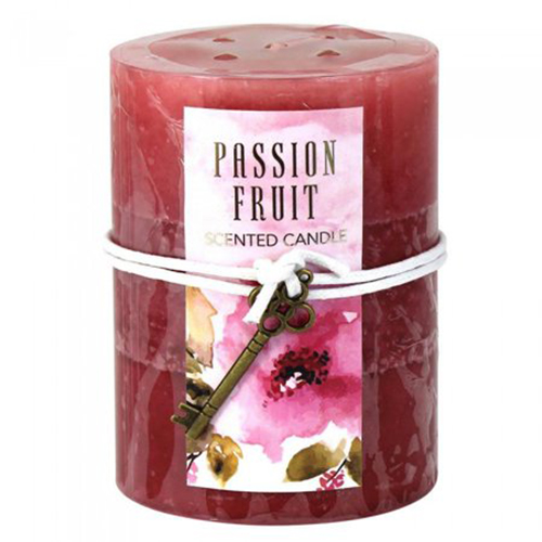 Passion Fruit Pillar Candle 3X4