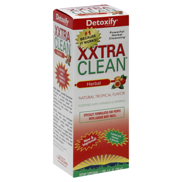 Detoxify - Xxtra Clean Herbal Natural Tropical - 4 fl oz (1x20 FZ)