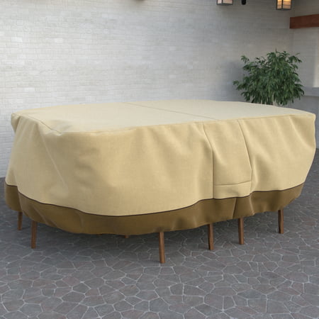 Dura Covers Outdoor Patio Waterproof Cover for Loveseat, Sofa, Bench-58 Inch Heavy Duty Fade Proof with Leg Clips