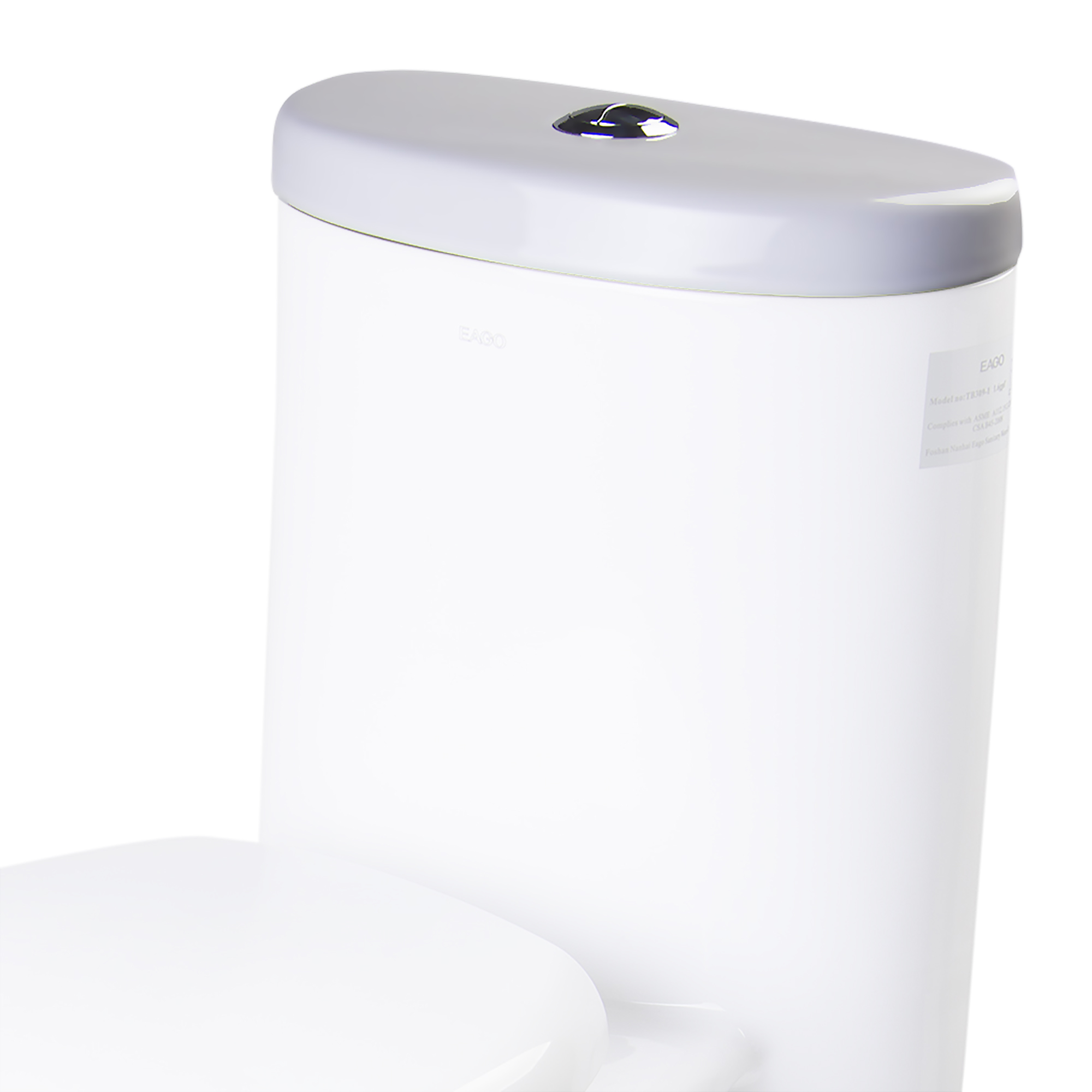 EAGO R-309LID Replacement Ceramic Toilet Lid for TB309