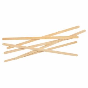 Renewable Wooden Stir Sticks - 7", 1000/Pack