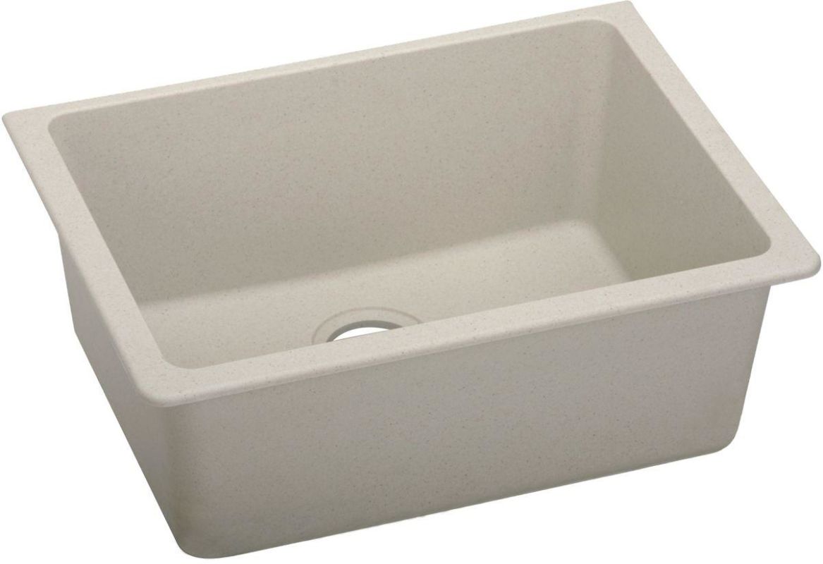 QUARTZ Classic 25 x 18-1/2" x 9-1/2 Single Bowl Undermount Sink  Putty