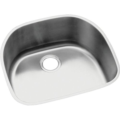 21" x 18" 1 Bowl Undercounter Stainless Steel Sink Lustertone