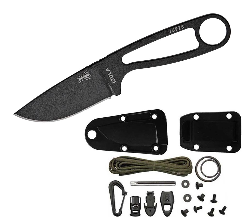 ESEE knives black Izula-II with complete kit