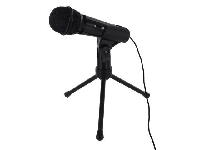 Social Media Kits, Microphone and Stand, Black