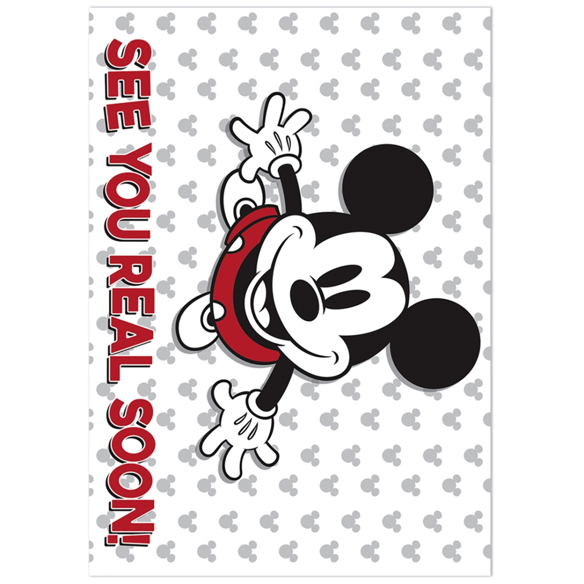 Mickey Mouse Throwback See You Real Soon Teacher Cards, Pack of 36