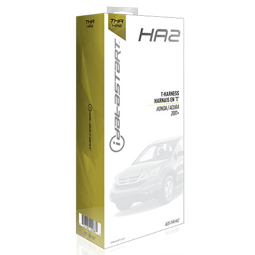 OmegaLink T-Harness for OLRSBAHA2 - Factory Fit Install; select Honda/Acura '01-'15 Standard Key