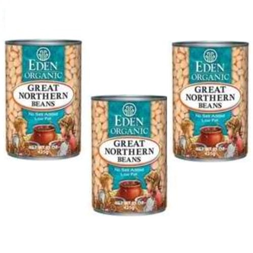Eden Foods Great Northern Beans (12x15 Oz)