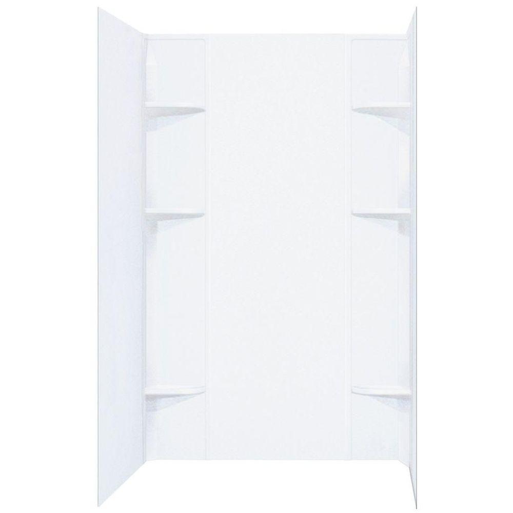 DURAWALL� THERMOPLASTIC SHOWER WALL KIT, 5 PIECES, WHITE, 40 X 60 IN.