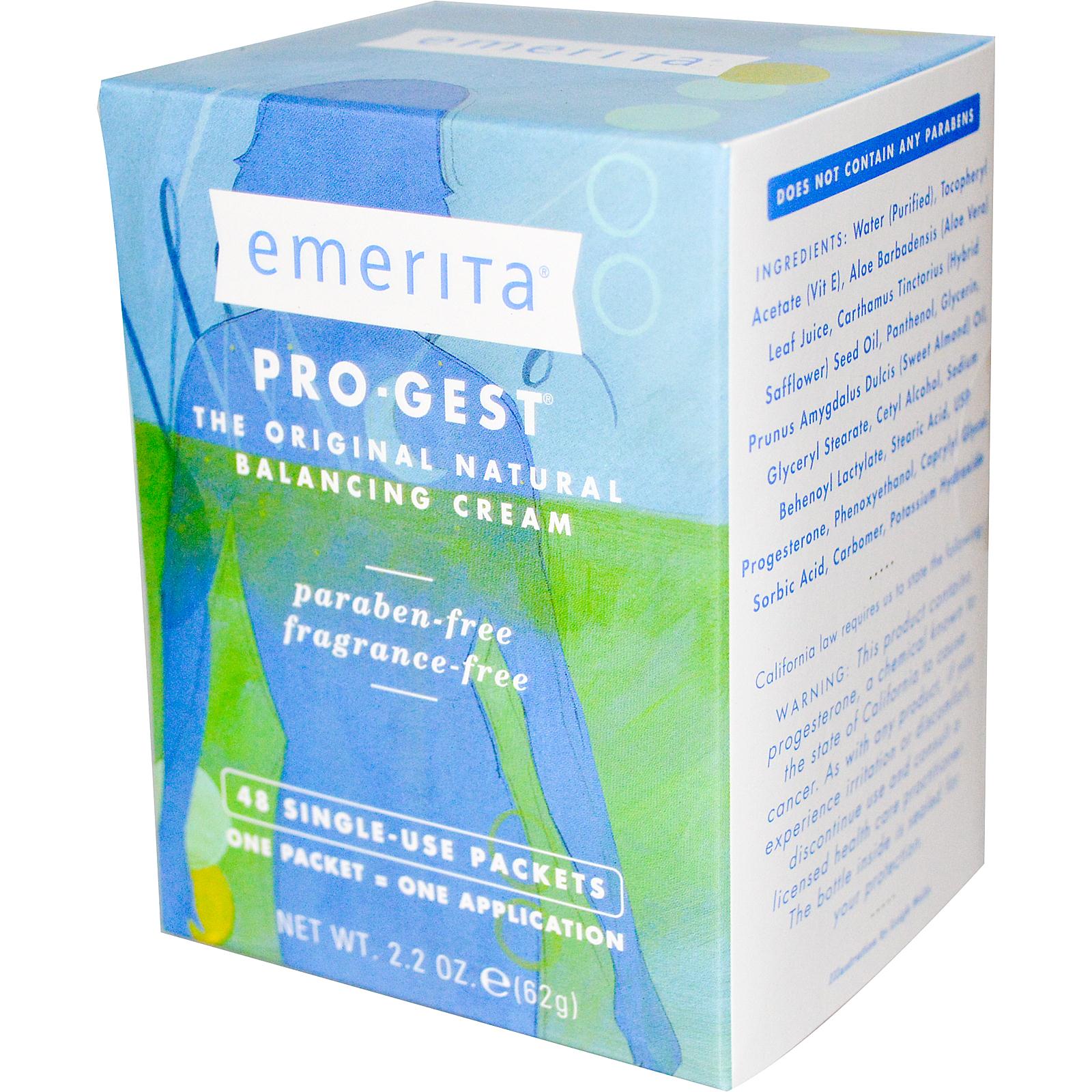Emerita Progest Paraban Free Singles (1x48 CT)