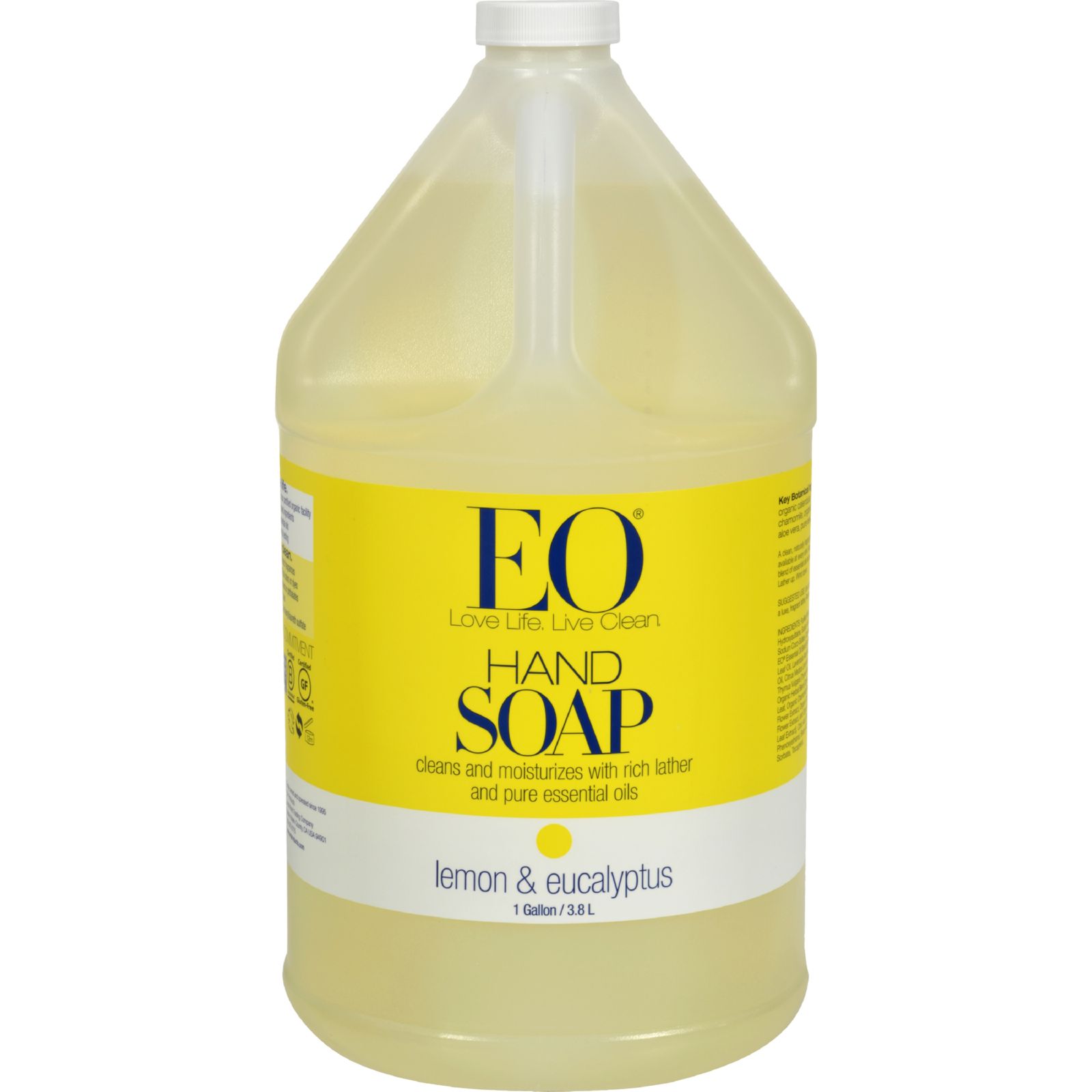 Eo Products Liquid Hand Soap Refill Lemon And Eucalyptus (1x128Oz)