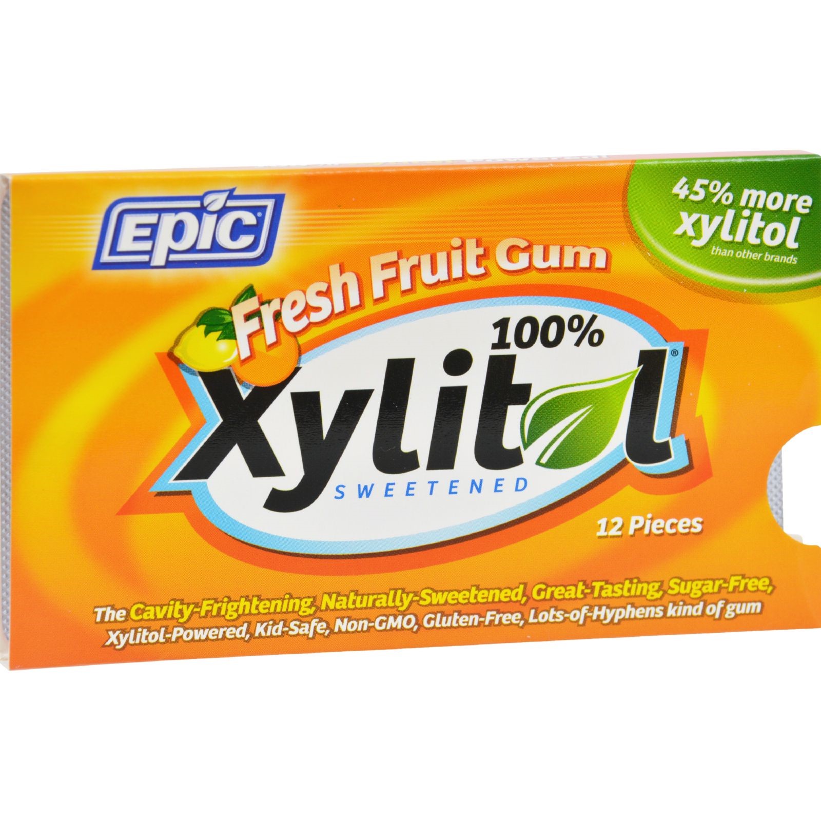 Epic Dental Xylitol Gum F Fruit (12x12 CT)