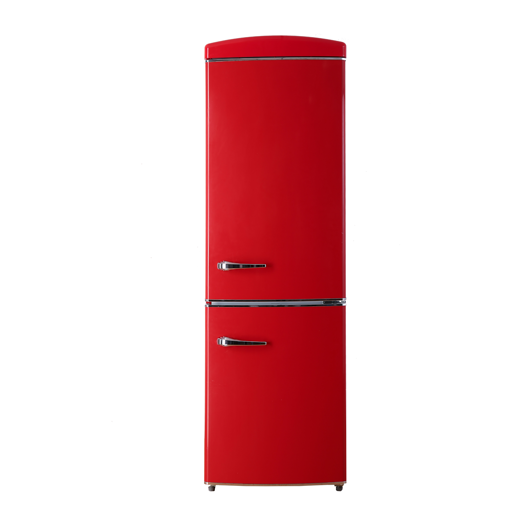 Conserv 10.7 cu. ft. Bottom Mount Retro Refrigerator in Red