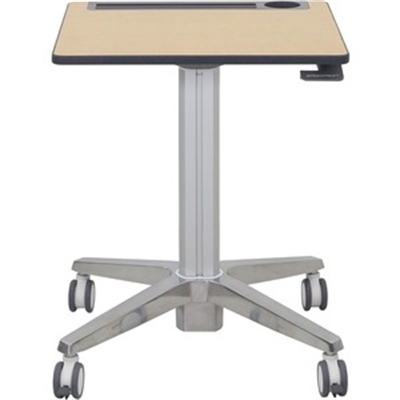 Ergotron Mobile Desk Maple