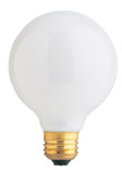 25G25/W/RP 3 1/8 White Globe Bulb