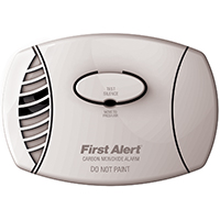 First Alert CO605 Plug-In Carbon Monoxide Detector, Low Battery, 120 VAC, AA, Alkaline