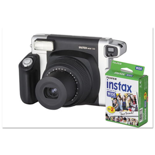 Instax Wide 300 Camera Bundle, 16 MP, Auto Focus, Black