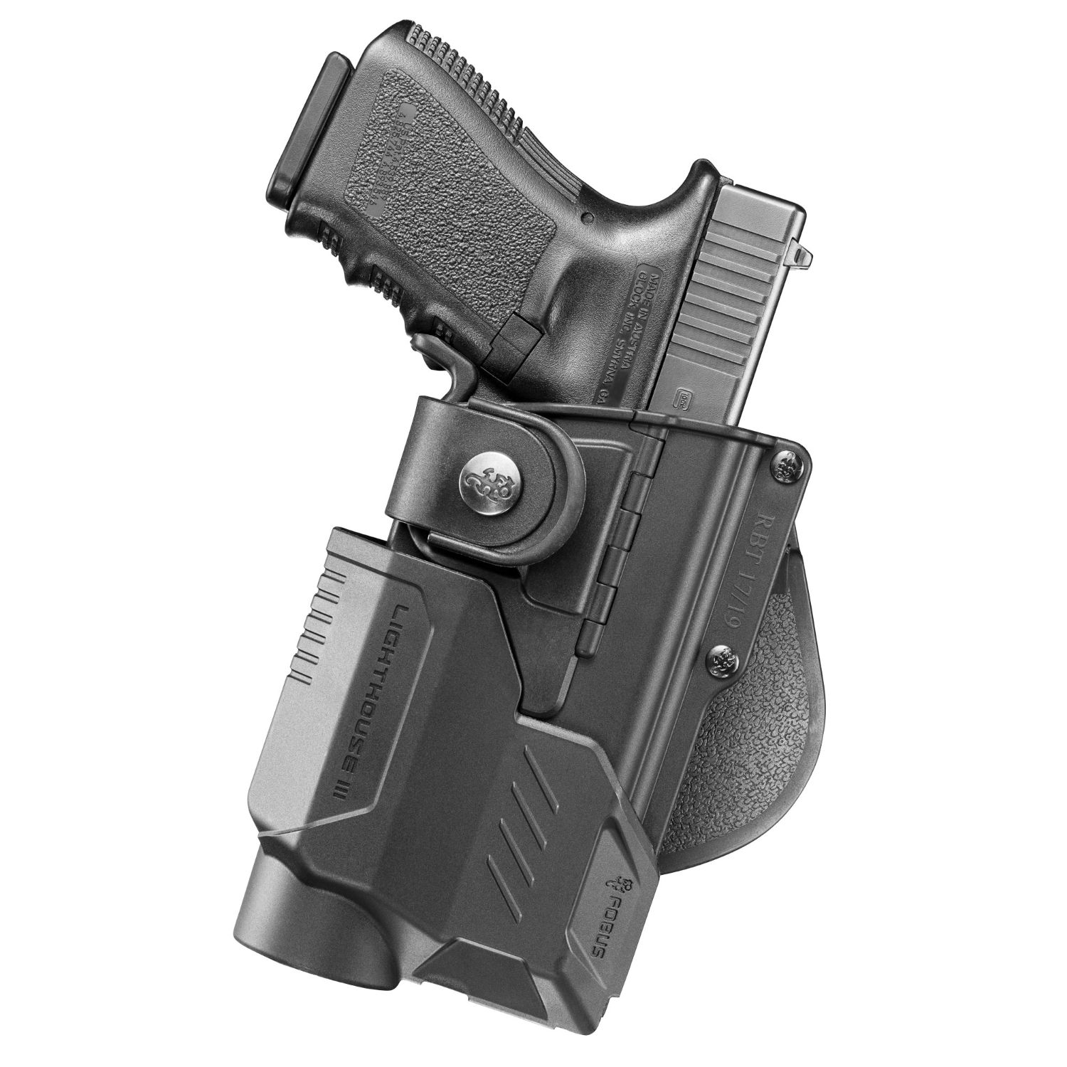 Fobus RBT Tactical Paddle Holster With Lighthouse III-RH