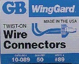 10-089 50 Bx Blue Wire Nut