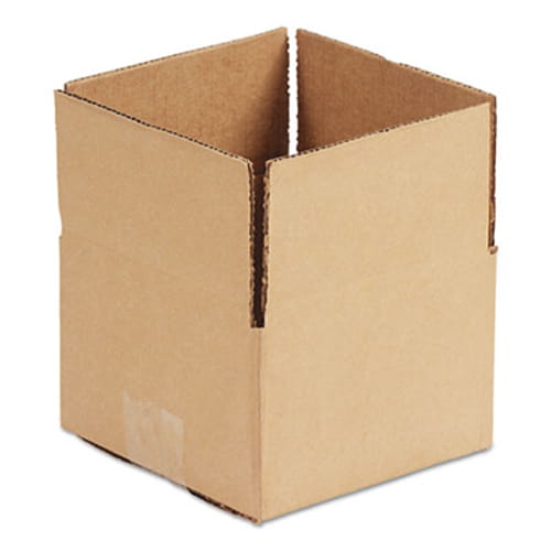 Brown Corrugated - Fixed-Depth Shipping Boxes, 12l x 12w x 8h, 25/Bundle