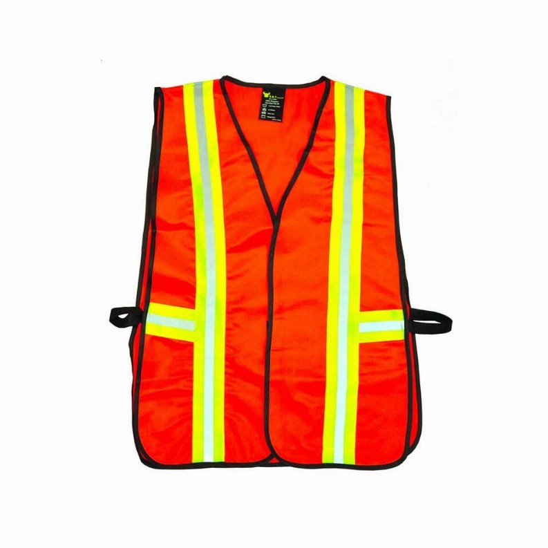 Industrial Safety Vest With Reflective Stripes