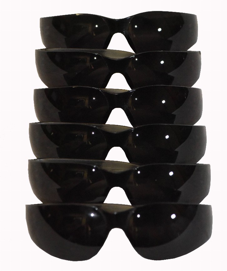Safety Glasses Smoke Lens