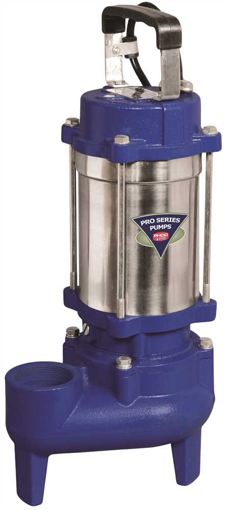 PHCC PRO SERIES CAST IRON / STAINLESS STEEL SEWAGE PUMP, 4/10 HP