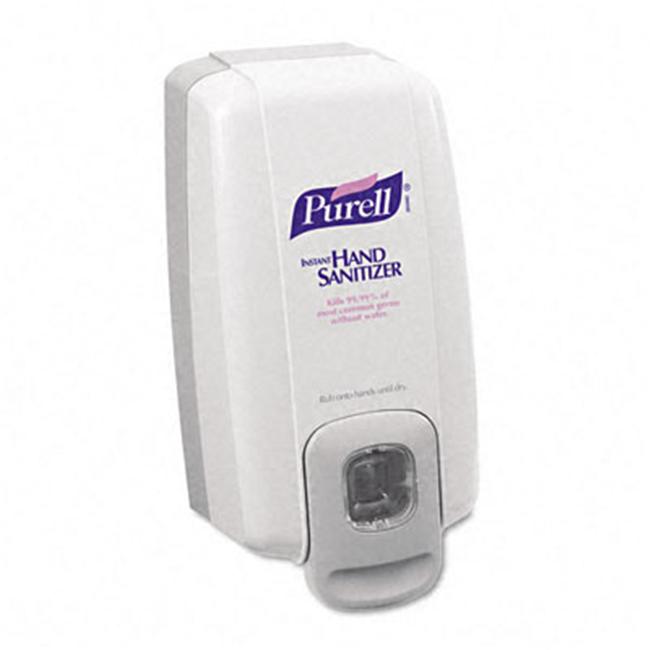 NXT Instant Hand Sanitizer Dispenser, 1000mL, 5 1/8w x 4d x 10h, WE/Gray