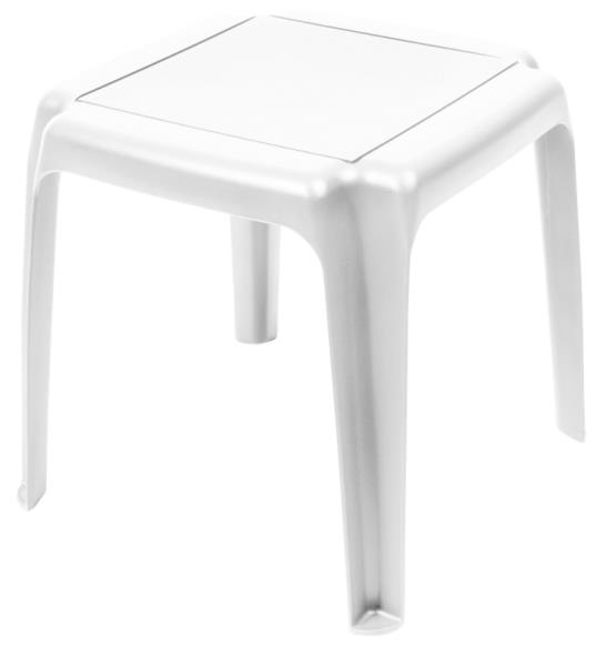 TABLE SIDE STACKING WHITE
