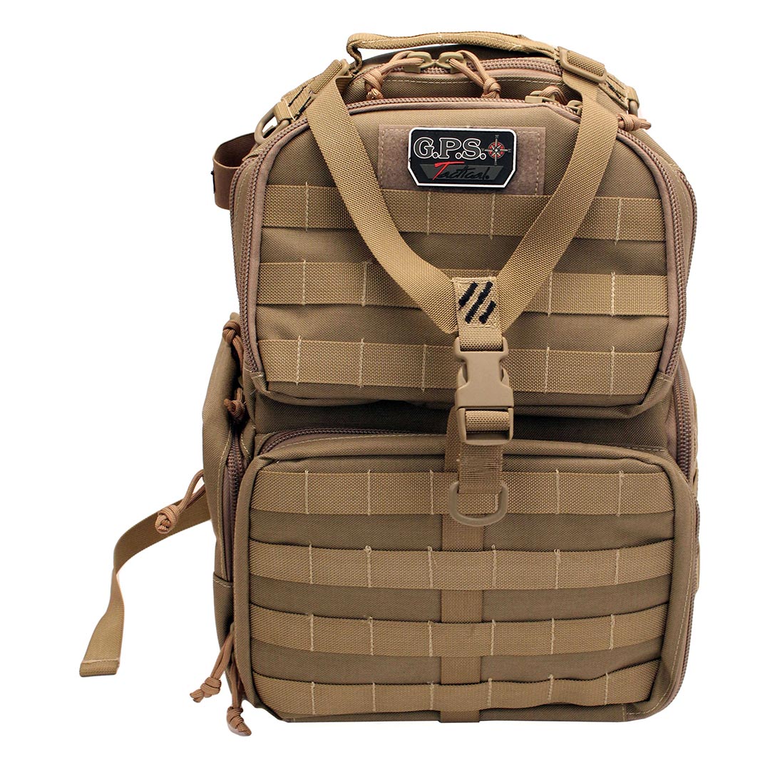 GPS Tactical Range Backpack Tan