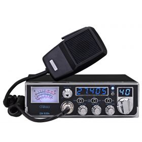 Galaxy - DX939F Mid Size 40 Channel Am Cb Radio With Blue Starlite Face Plate, 5 Digit Frequency Counter, Talk-Back, Roger Beep