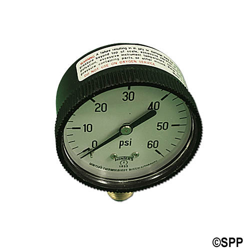 Filter Pressure Gauge,Sonfar TL & Amer Prod Commandr,1/4"NPT