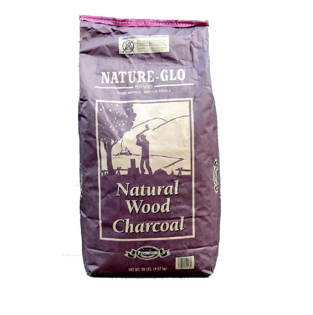 20lb Bag Nature-Glo Natural Wood Charcoal
