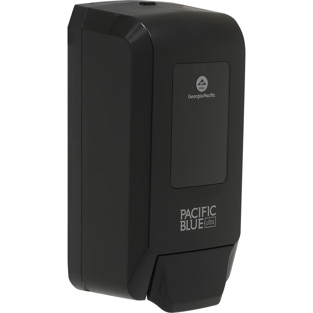 Pacific Blue Ultra Foaming Hand Soap/Hand Sanitizer Wall-Mounted Manual Dispenser - Manual - Black - 1Each
