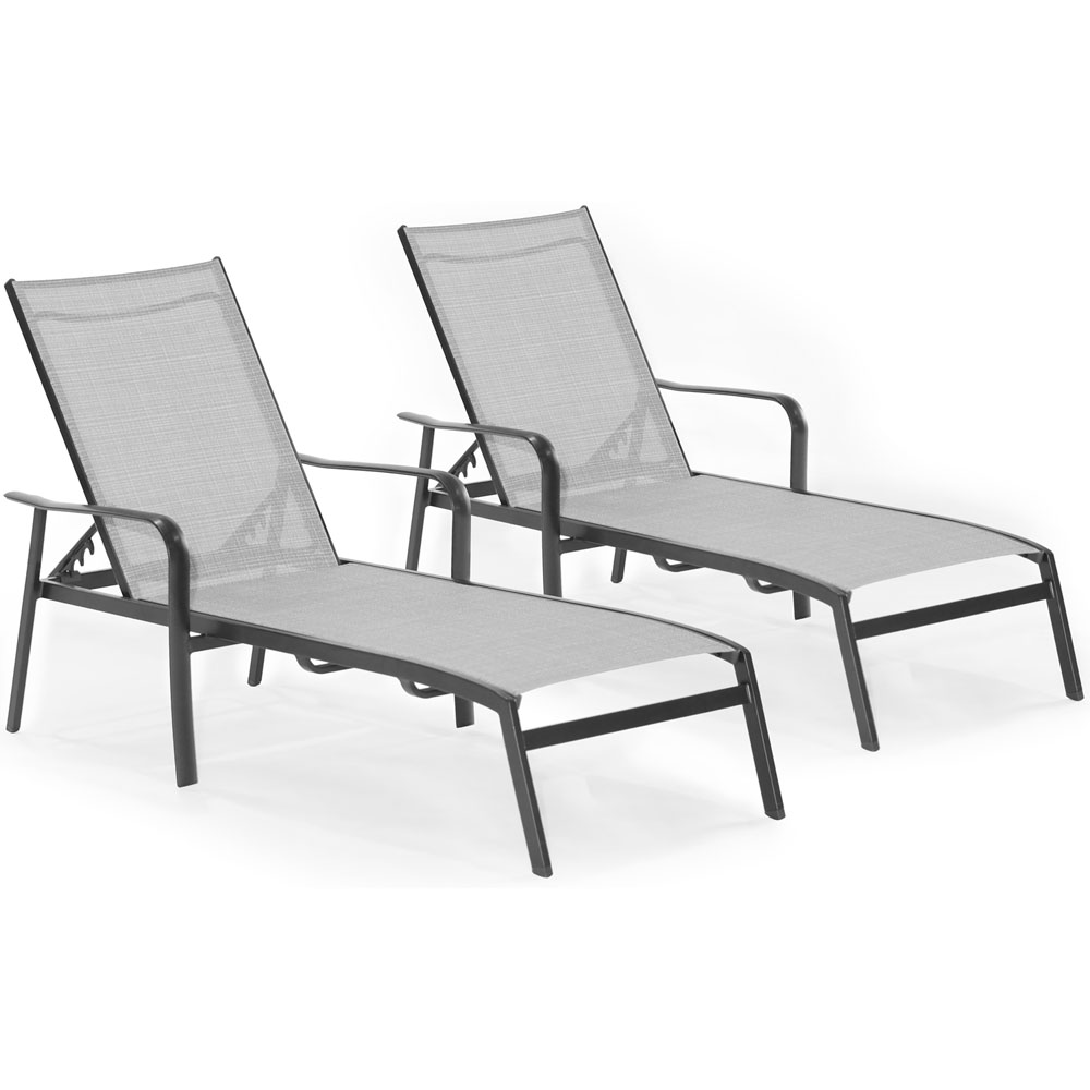 Foxhill 2pc Chaise Lounge Chairs