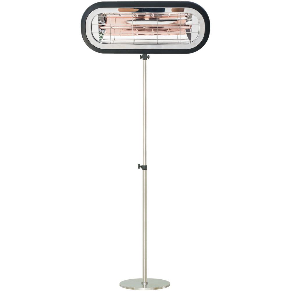 18" Electric Halogen Lamp with On Pole Stand