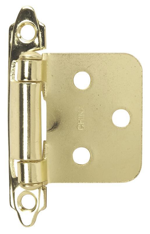 64-4534 Bright Brass 5Pr Flush Cabinet  Hinge