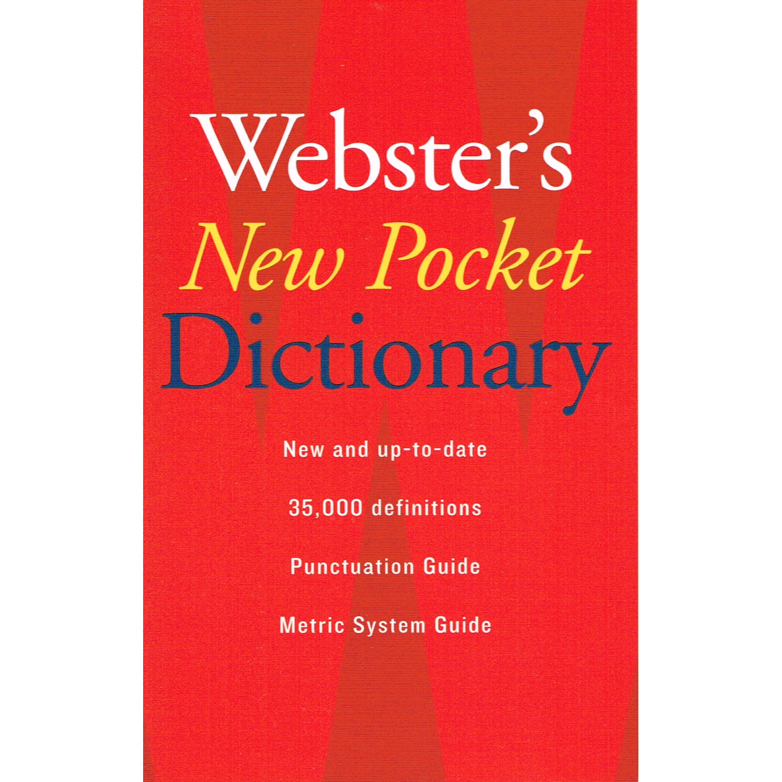 Webster's New Pocket Dictionary