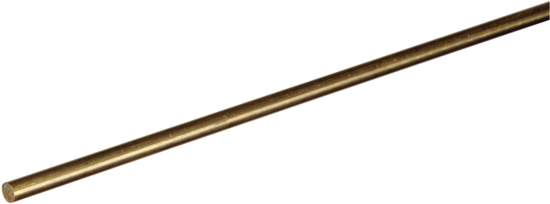 11519 1/4X3 Ft. Brass Round Rod