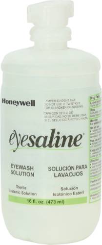 Saline Personal Eyewash Bottles, 16oz