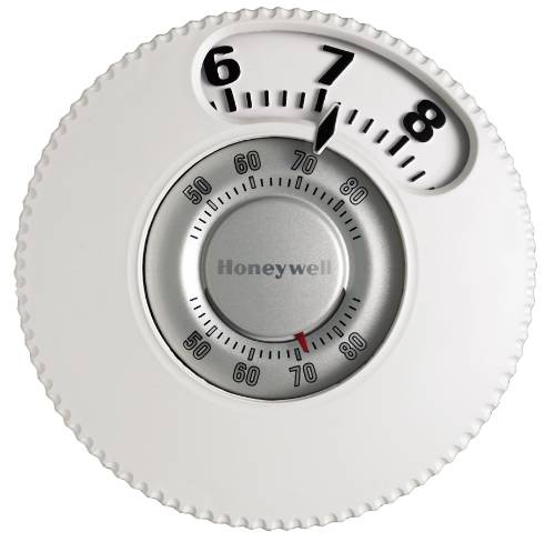 Honeywell Easy-To-See Thermostat, Heat/Cool, Premier White