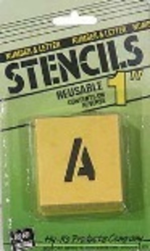 ST1 1 In. Number/Letter Stencils