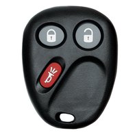 Hy-Ko 19GM903F Keyless Entry Key Fob, 3 Button, For Use With O-GM903F General Motor