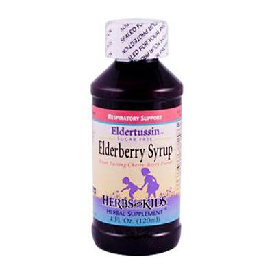 Herbs For Kids Eldertussin Elderberry Syrup (1x4 Oz)