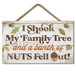 Family Tree Hanging Sign 9.5 x 5.5
