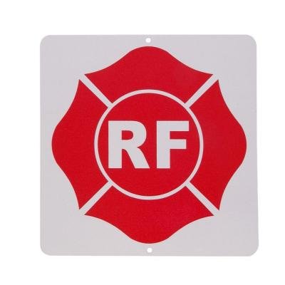 9X9-ALUMINUM TRUSS SIGN - ROOF & FLOOR (9x9 Roof Truss Aluminum RF-Sign)